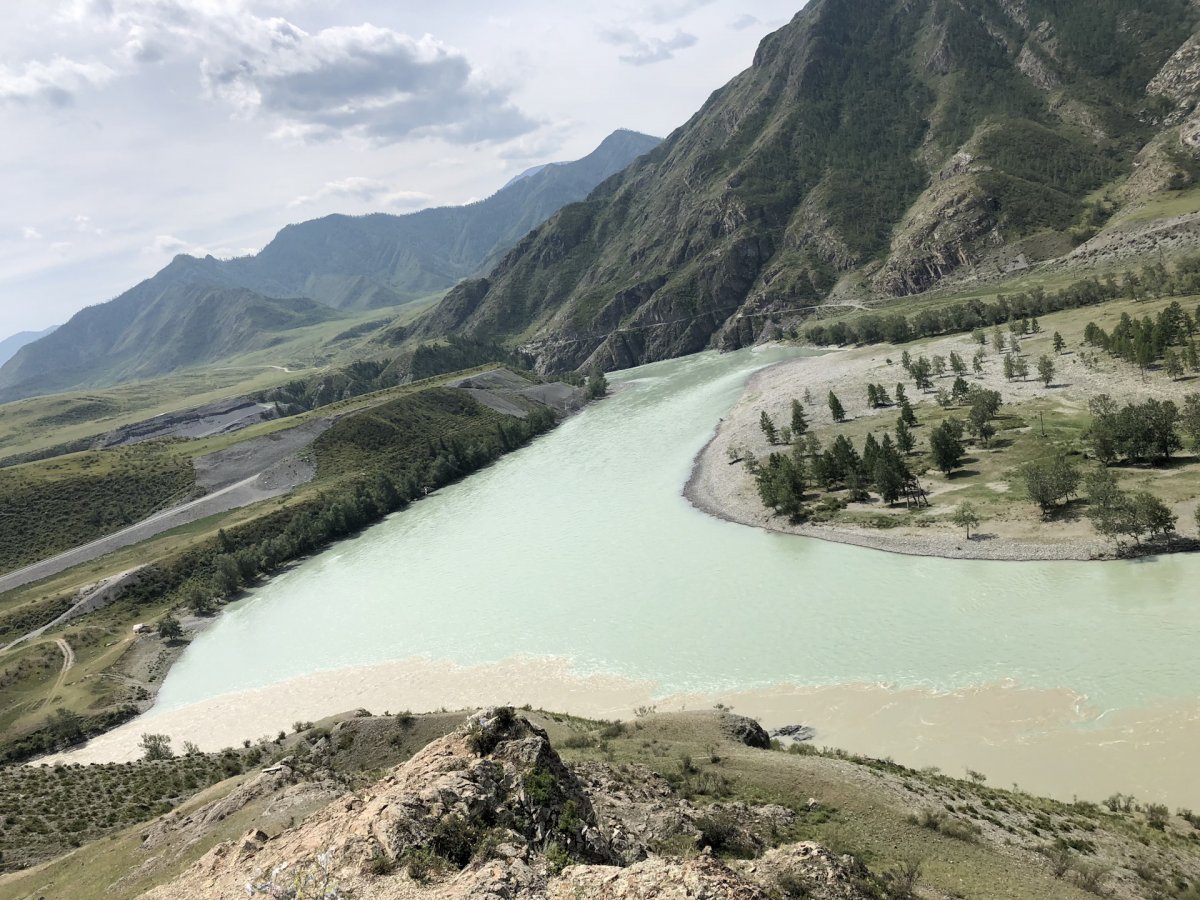 Смотровая площадка реки Катунь Алтай