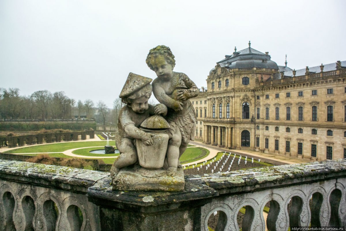 Дворец резиденция в Вюрцбурге