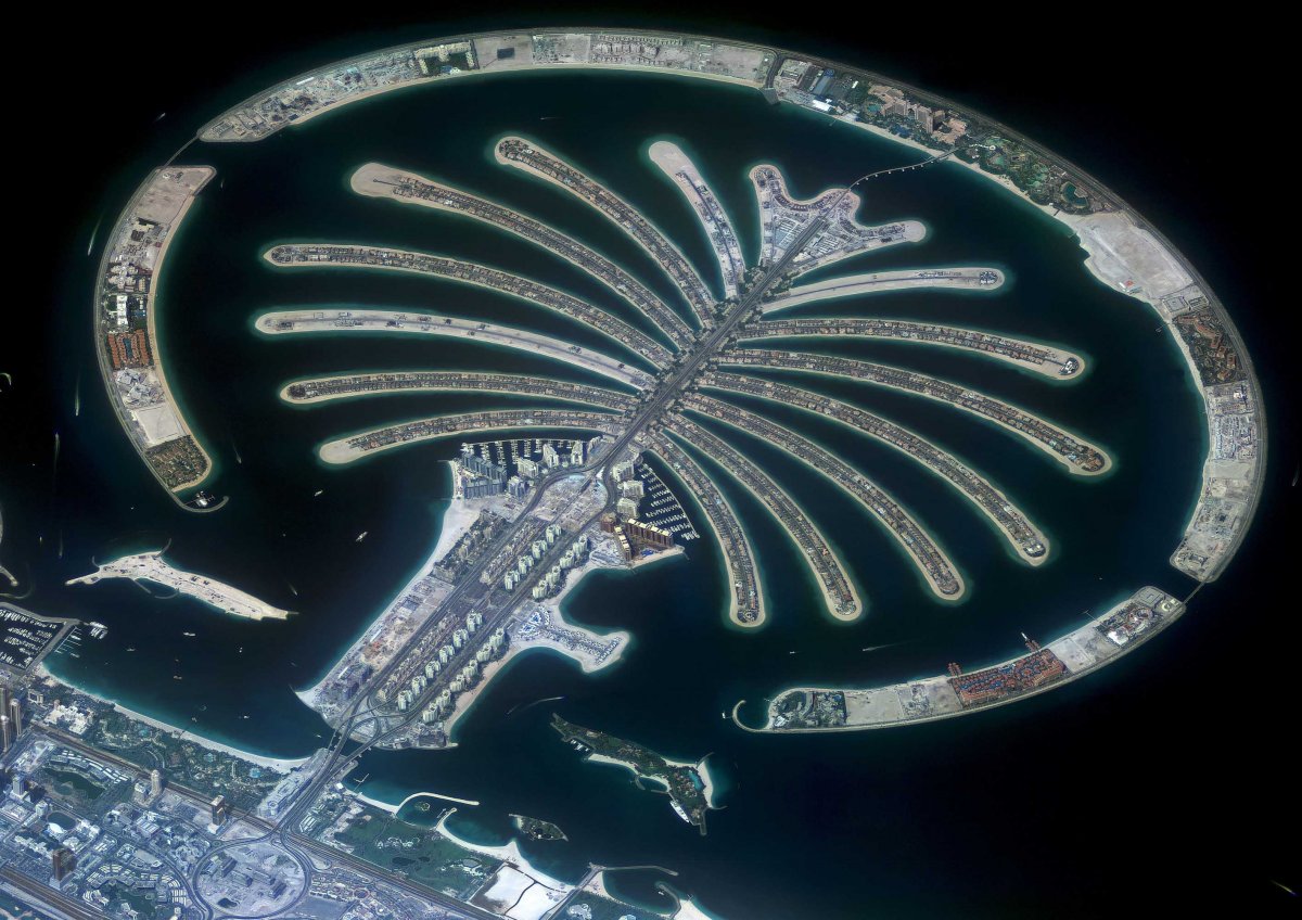 Искусственный остров Джумейра в Дубае