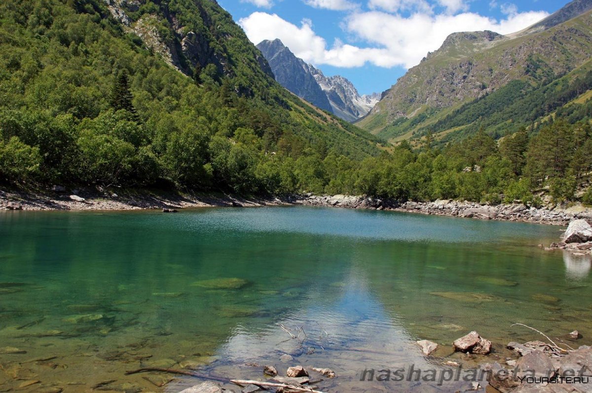 Кавказ Муруджинские озера