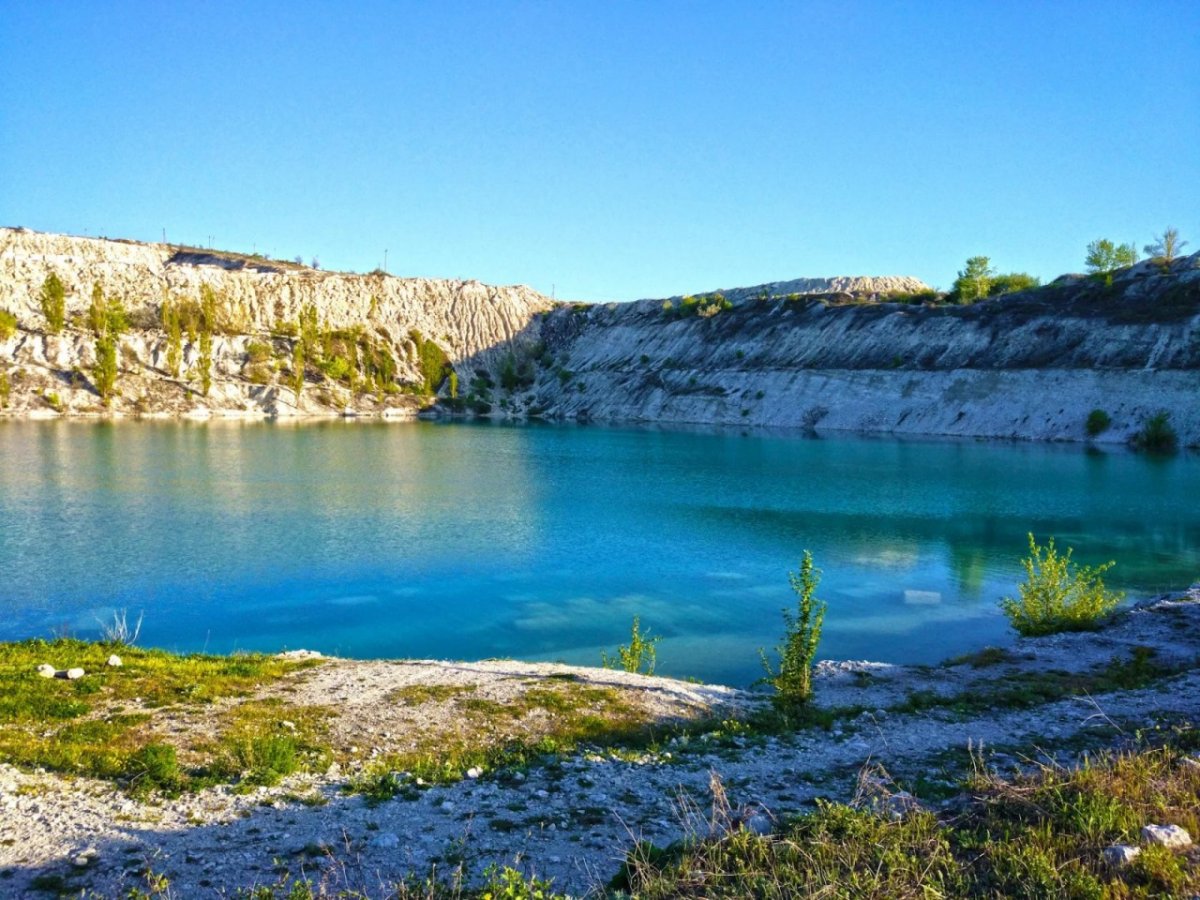 Мраморное озеро Бахчисарайский район
