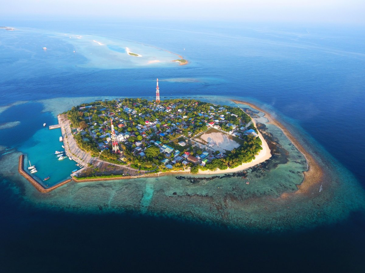 Остров Расду Мальдивы