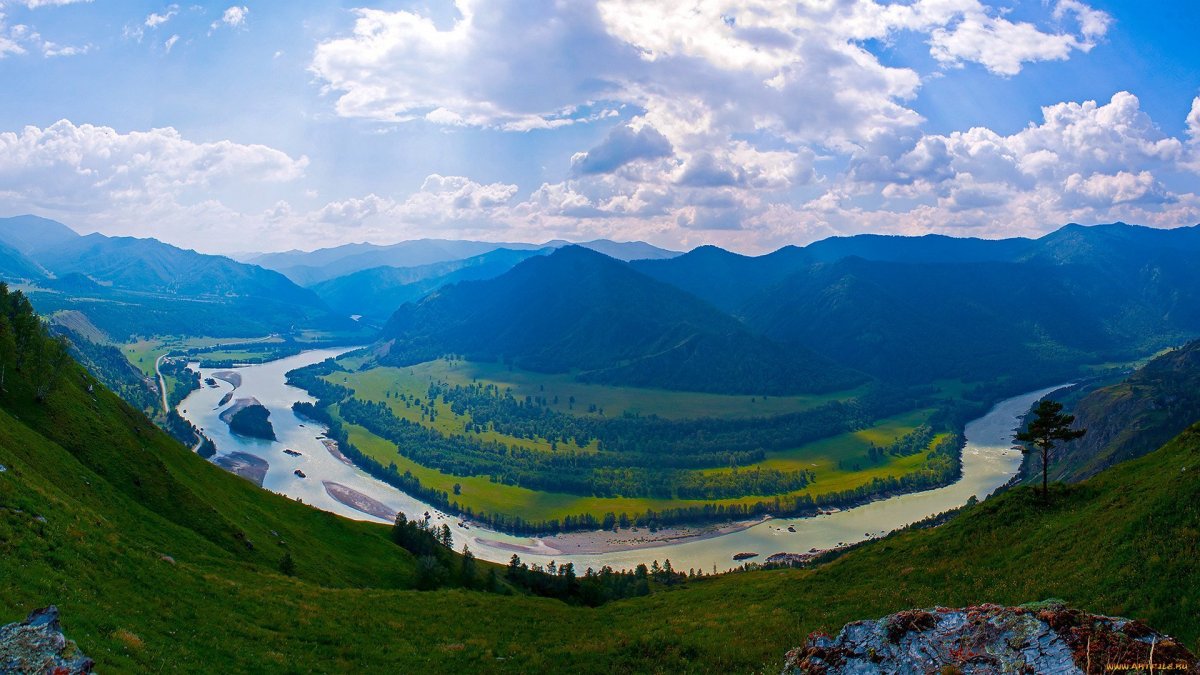 Алтай, Долина реки Шавла