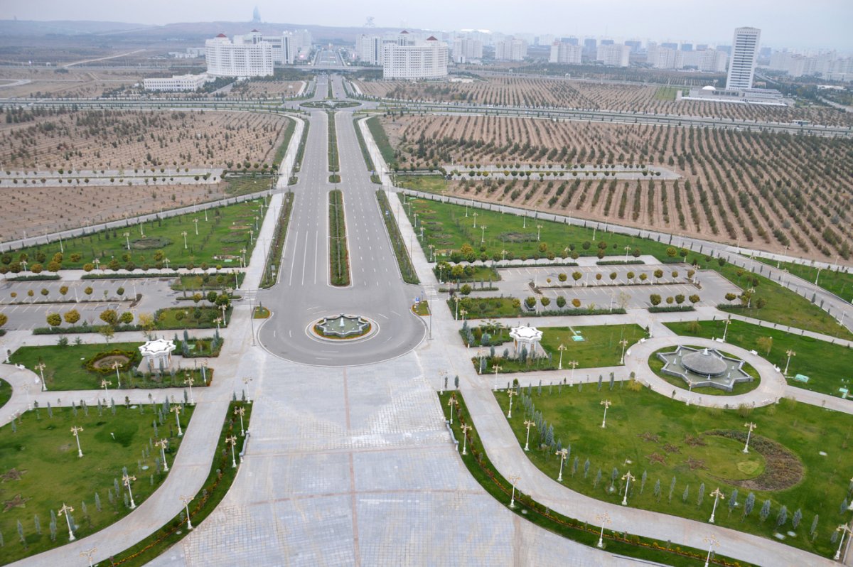 Дворец бракосочетаний, Ашхабад, Туркменистан