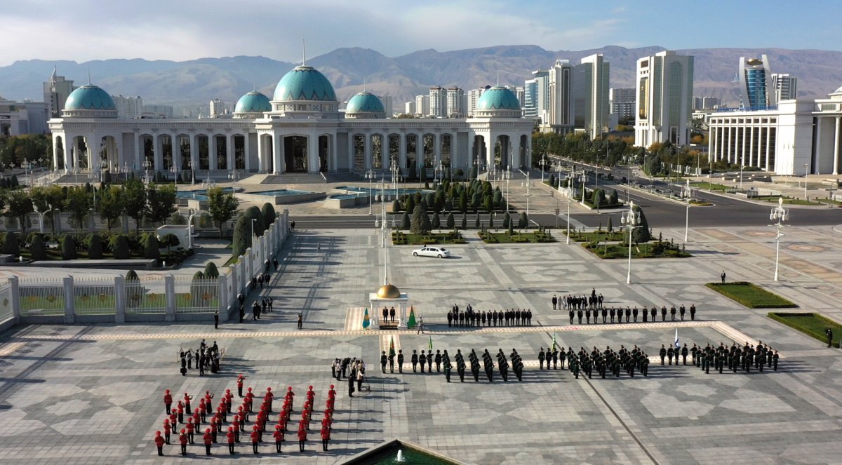 Дворец бракосочетаний, Ашхабад, Туркменистан