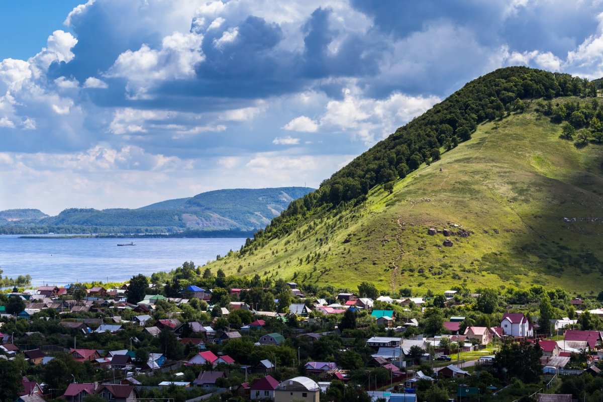 Самарская область остров Ширяево