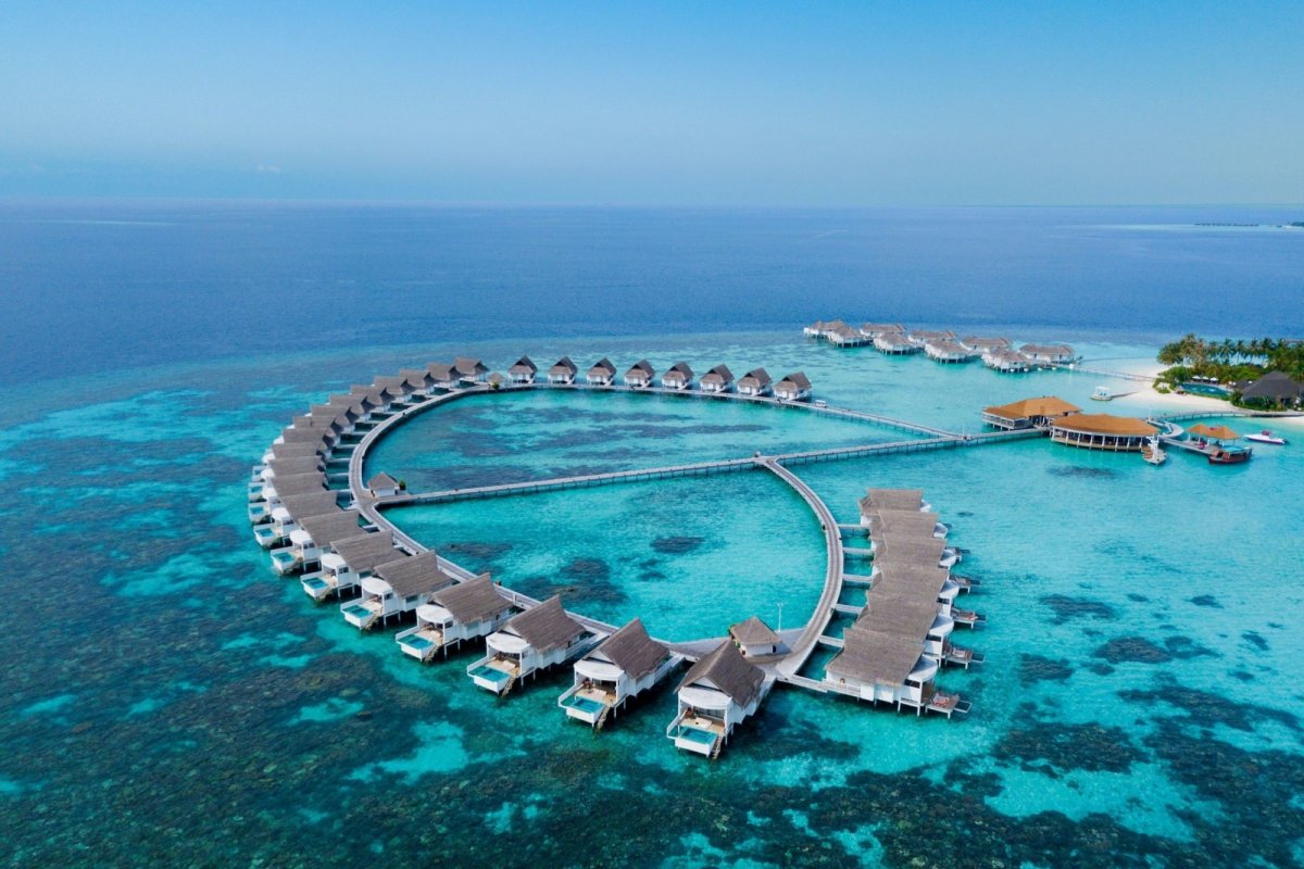 Остров центара Мальдивы