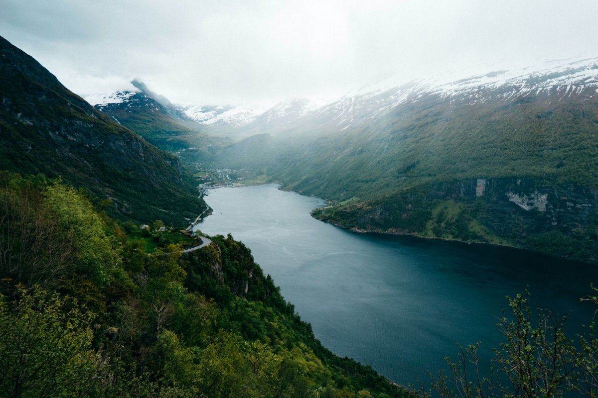 Река Гломма в Норвегии