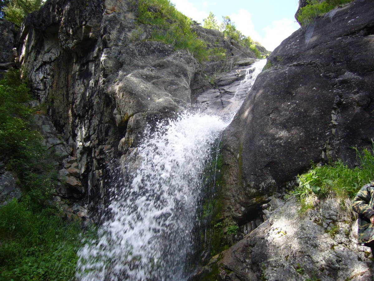 Курджиново водопад