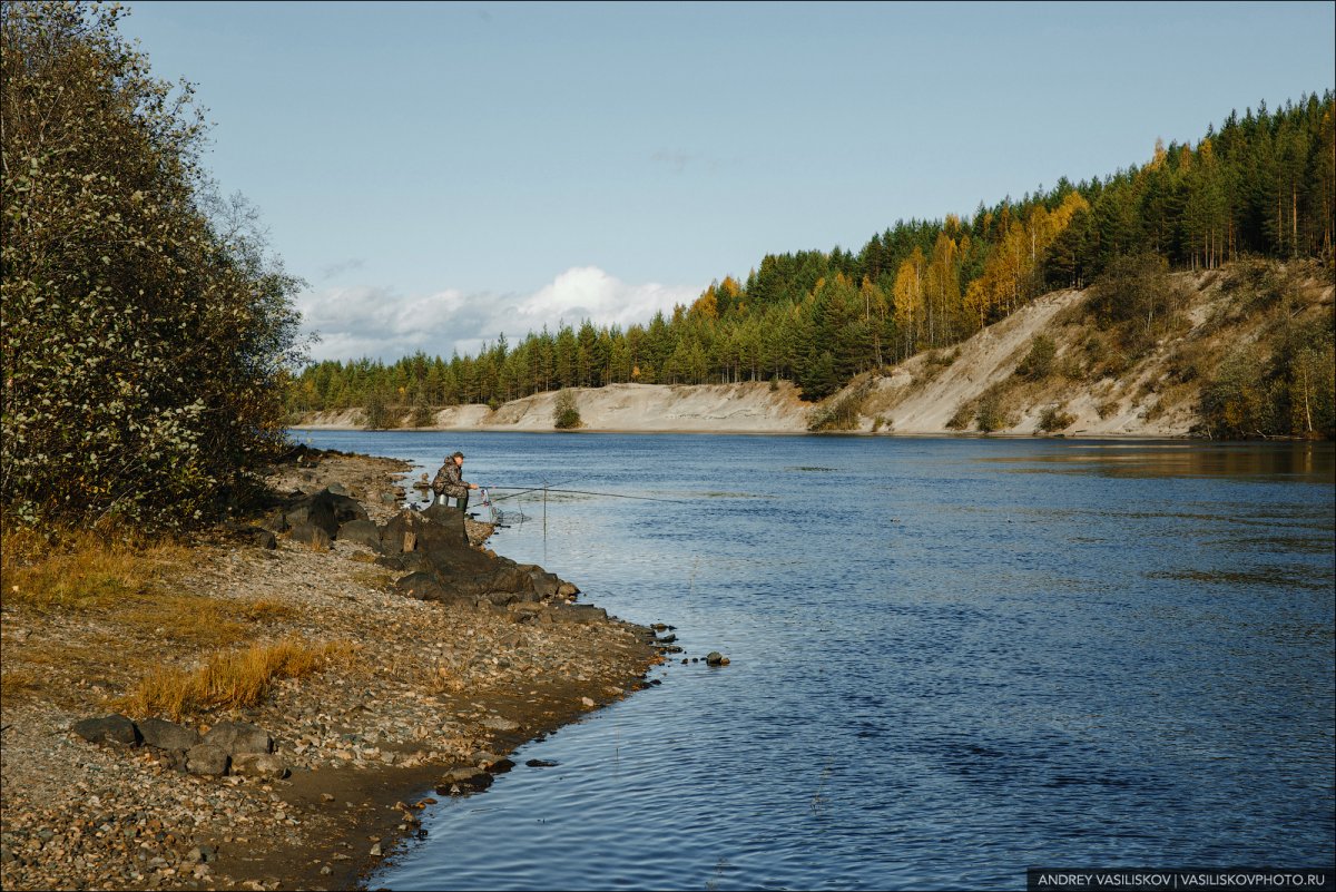 Река суна Кивач