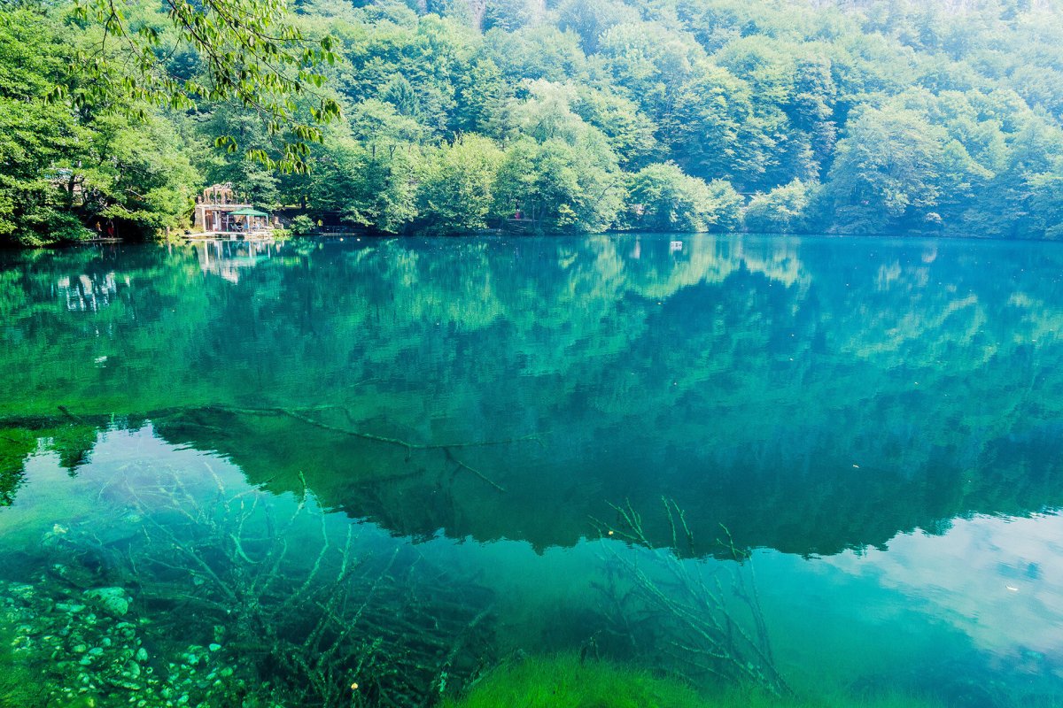 Голубое озеро Кавказ Нальчик