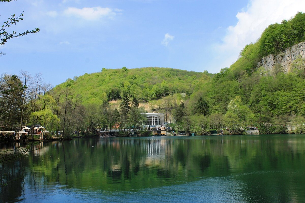 Сухое голубые озёра Кабардино-Балкария