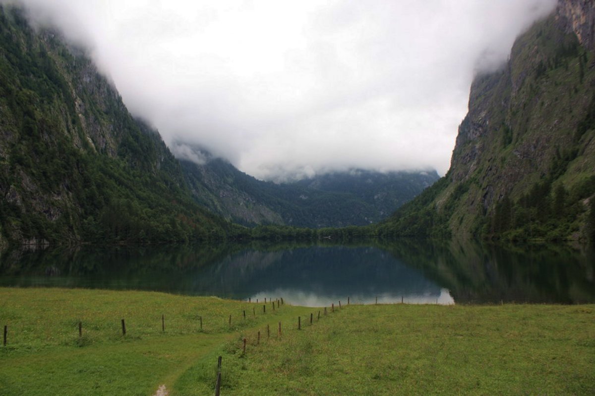 Кёнигзее самое чистое озеро Германии