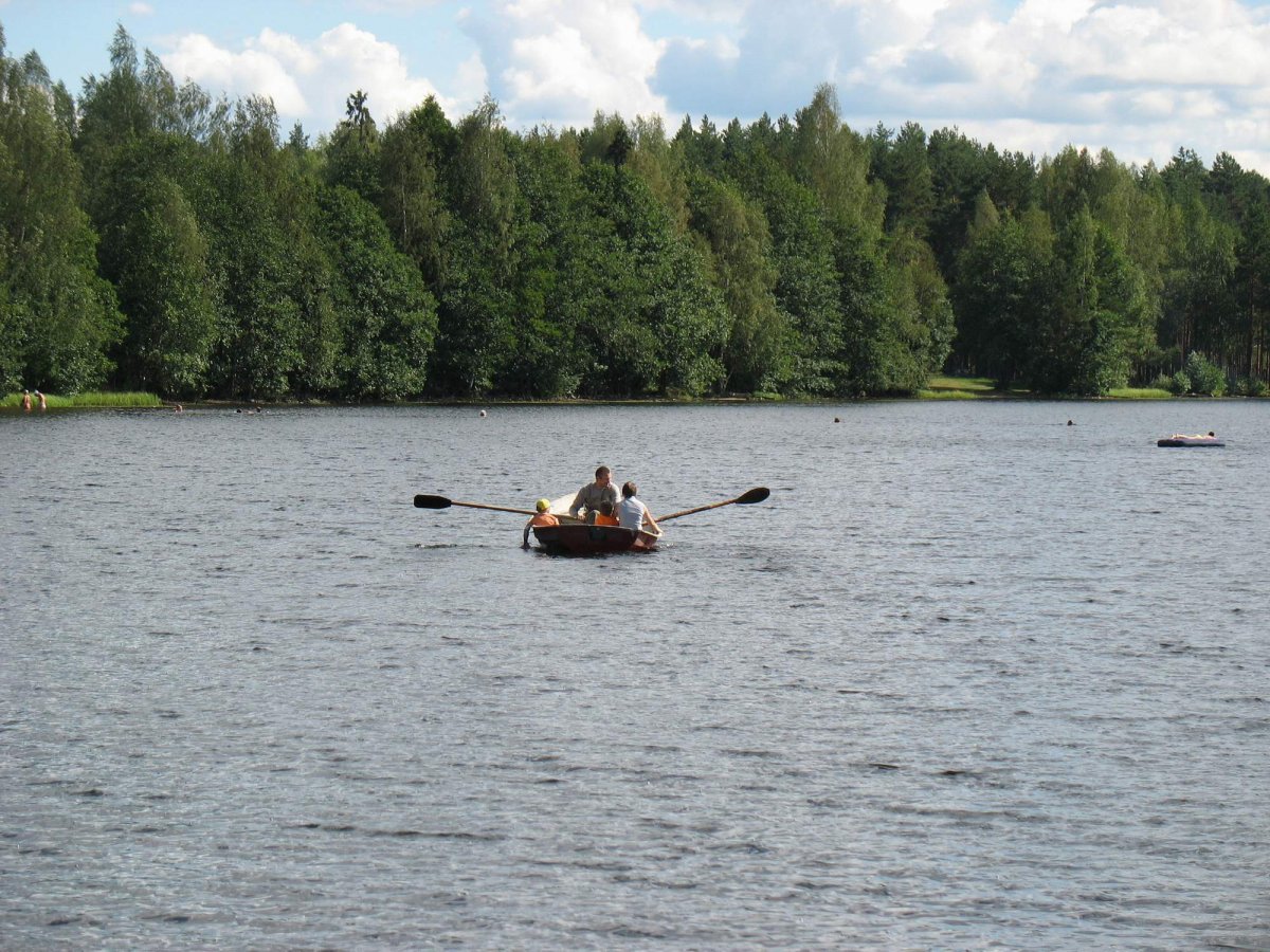 Кузнецовское озеро Ленинградская область