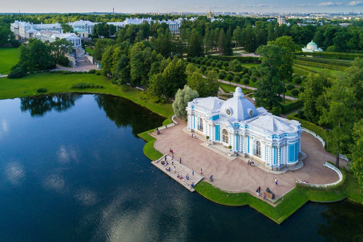 Екатерининский парк Эрмитажная аллея