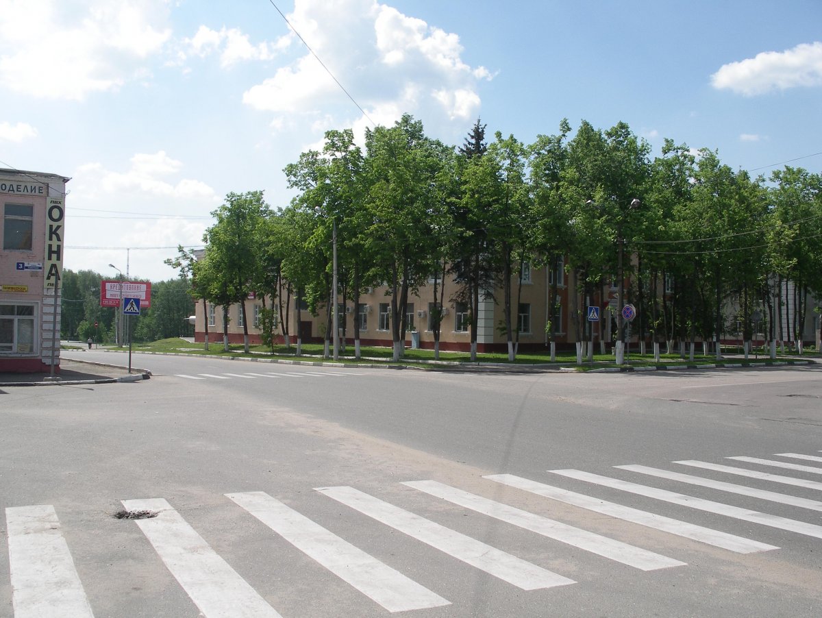Памятник Печкину в Луховицах