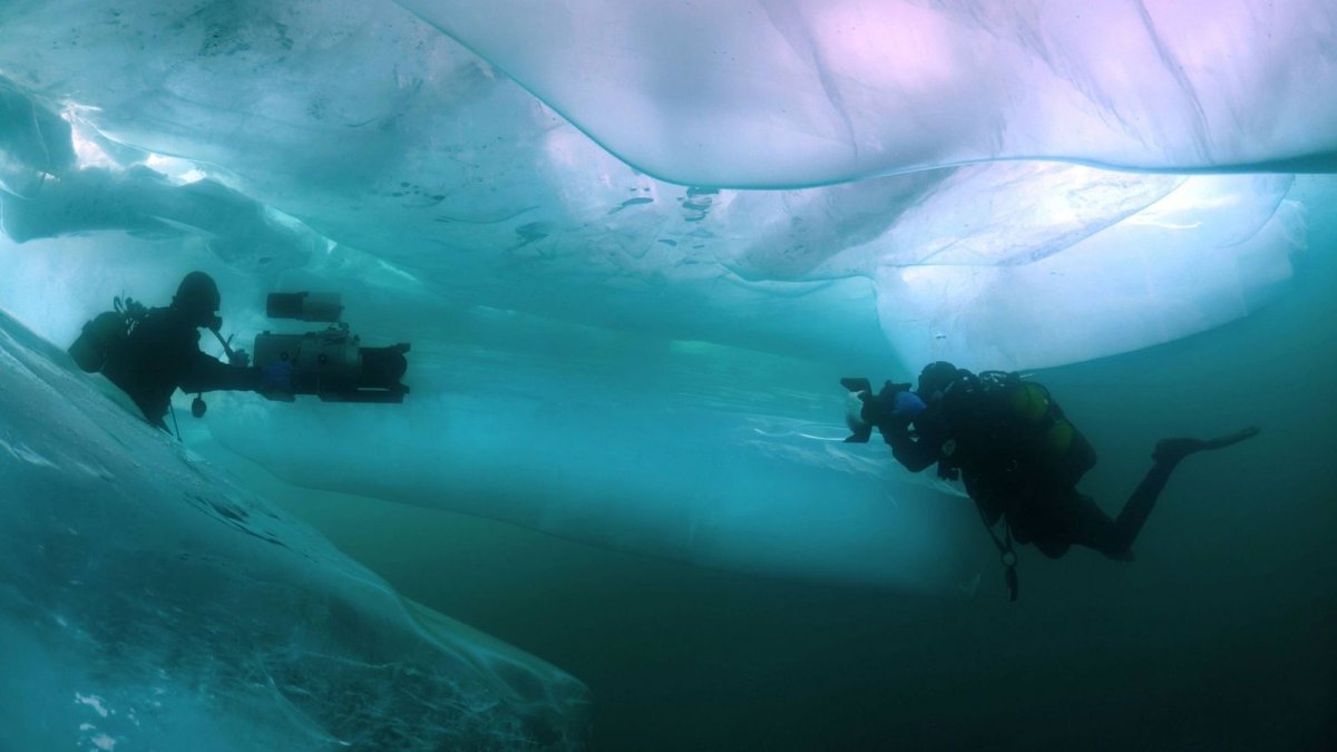 Ice Diving Байкал