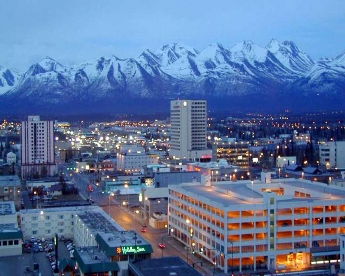Аляска город Ketchikan