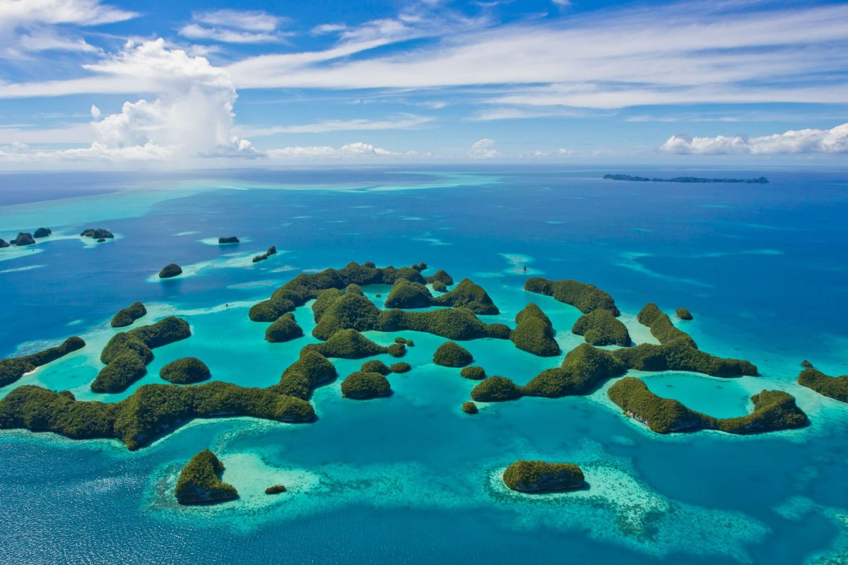 Острова архипелаг Палау
