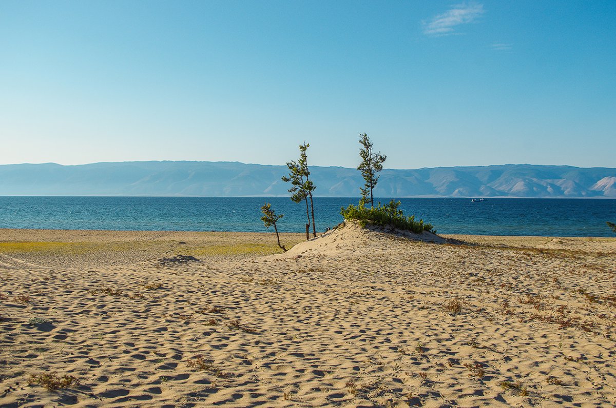 Сарайский пляж Байкал