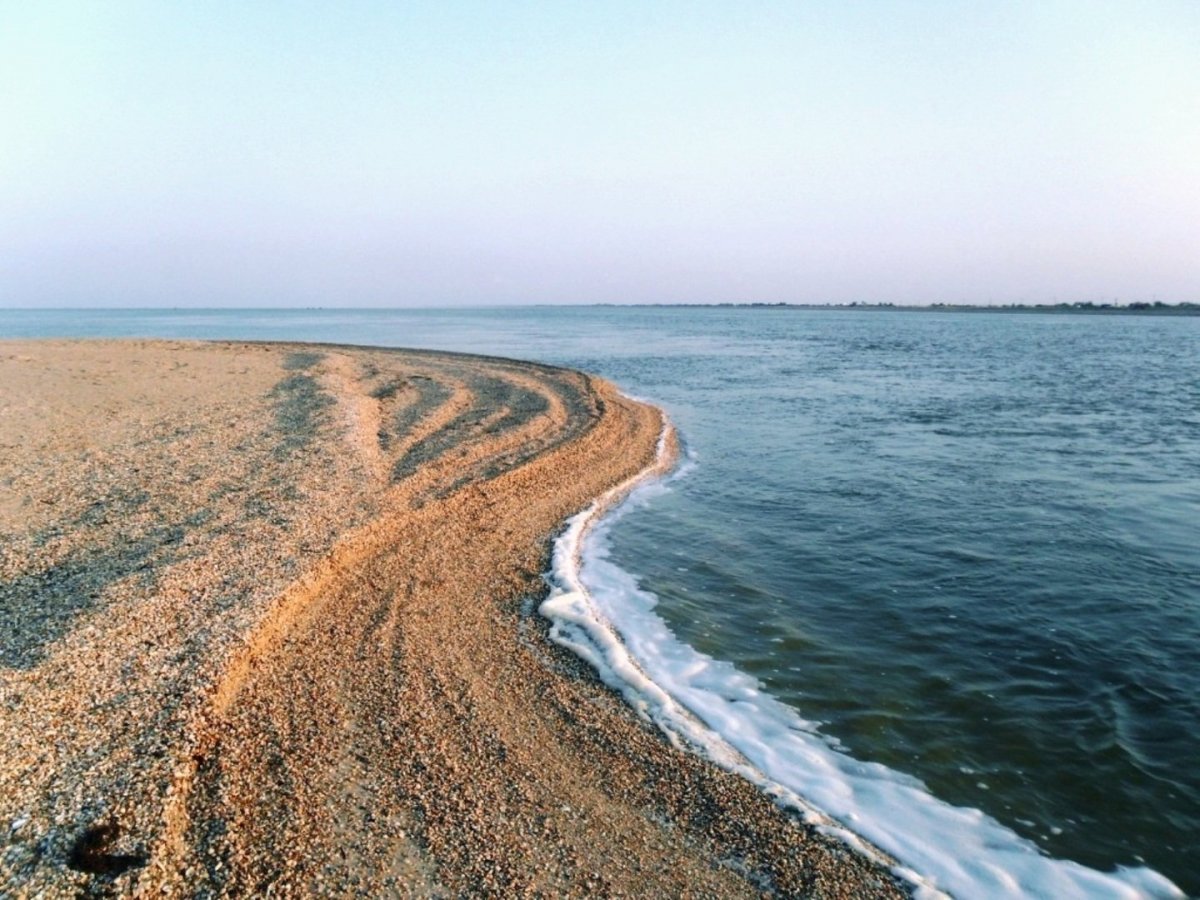 Ейский залив в Азовском море