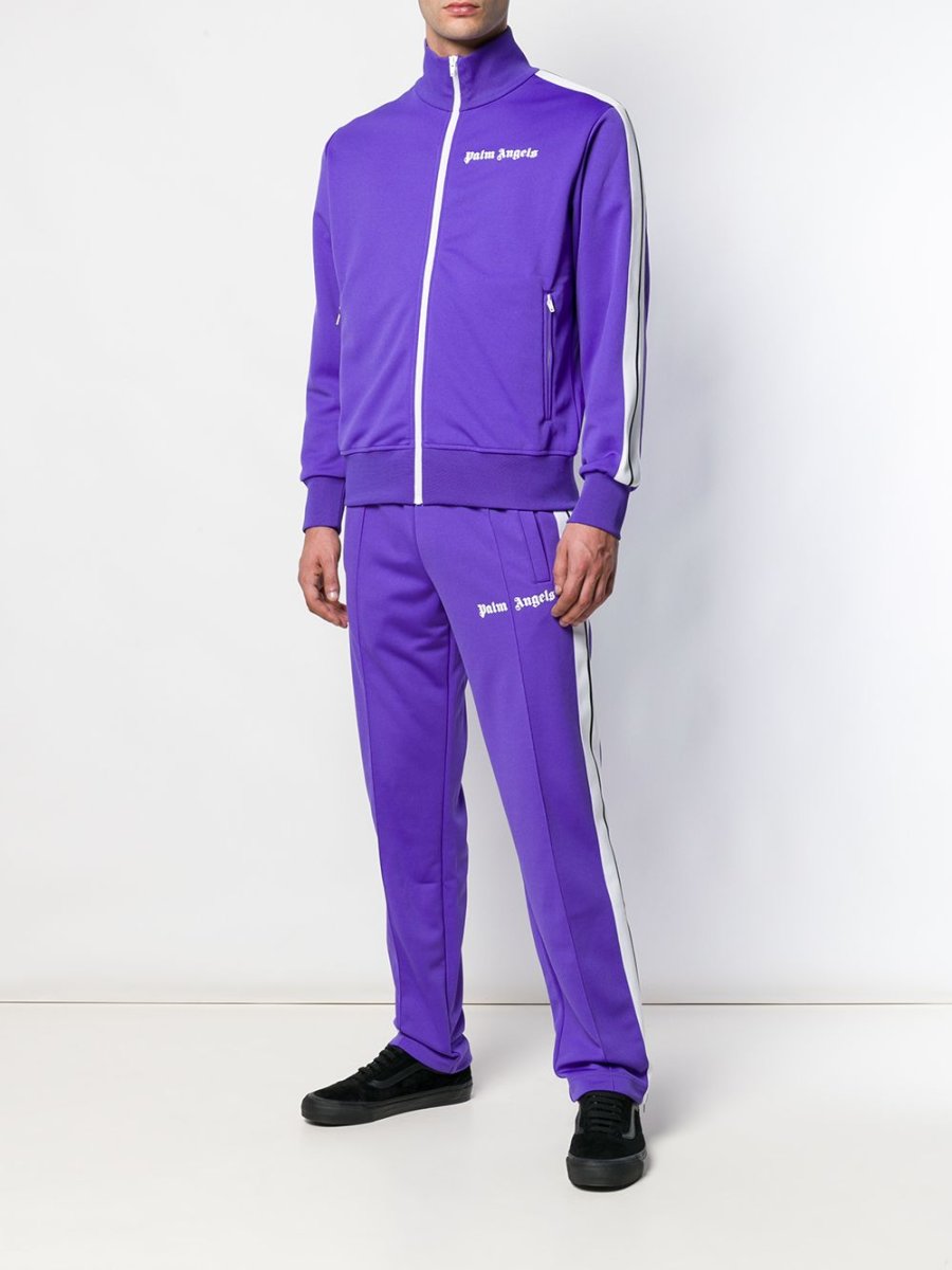 Фиолетовый спортивный костюм мужской