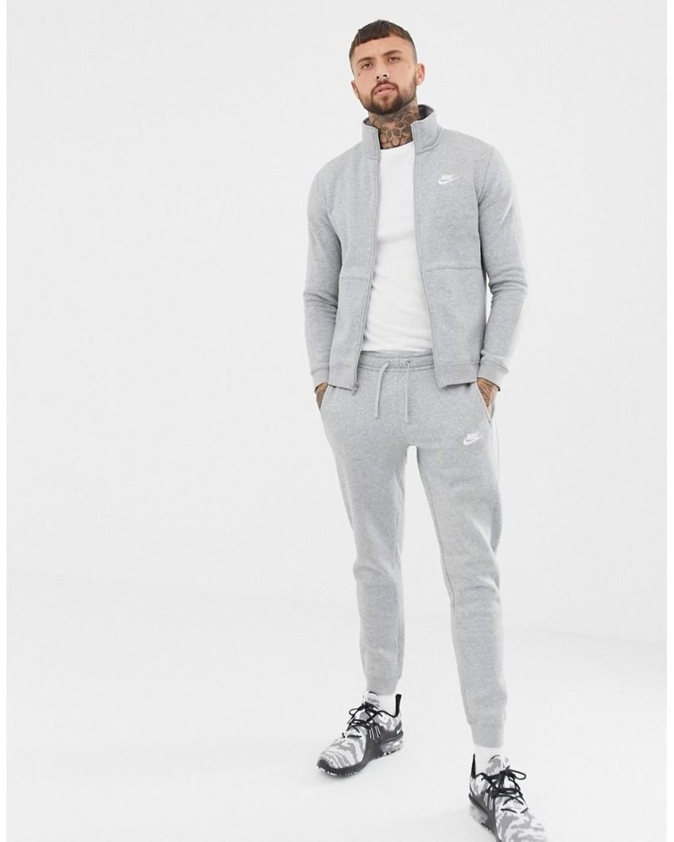 Nike Sportswear Fleece серый спортивный костюм