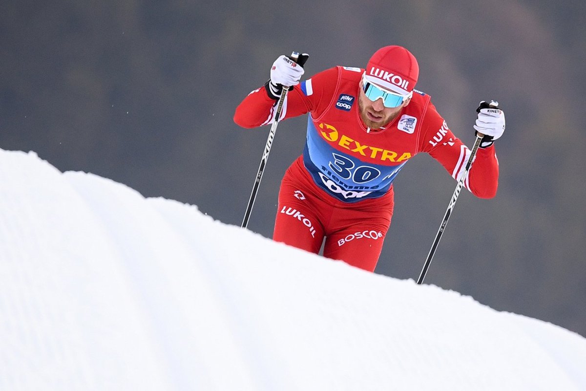 Россия лыжи эстафета мужчины