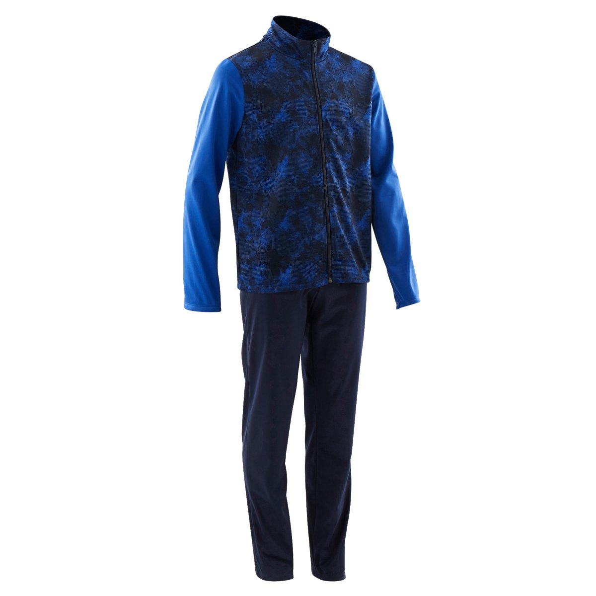 Спортивный костюм Gym'y s500 Gym утепленный для мальчиков сине-черный Domyos