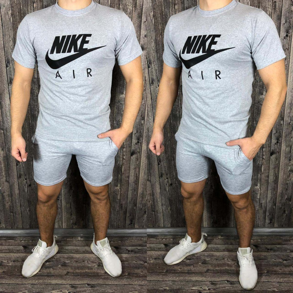 Спортивные шорты и футболка мужские