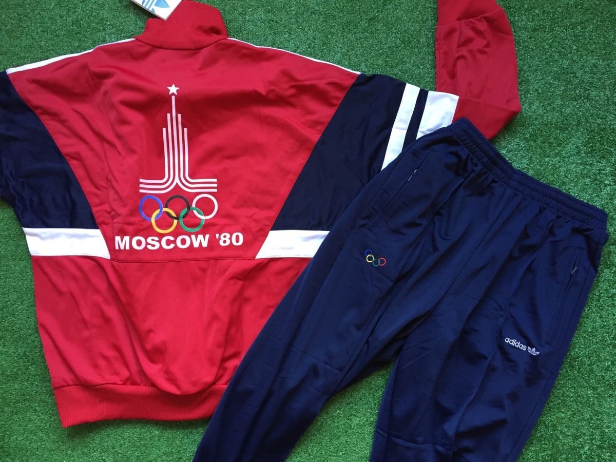 Adidas w.Germany Vtg Tracksuit moscow80 Pants and Jackets