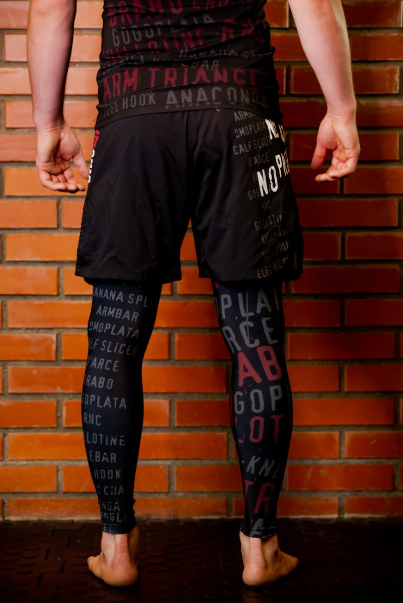 Легинсы мужские спортивные с шортами