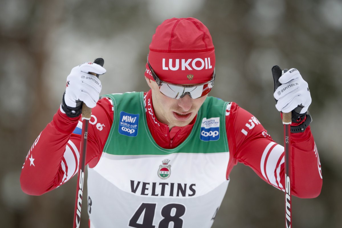Большунов Александр лыжи Чемпионат мира