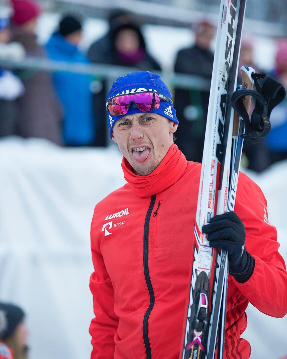 Александр Большунов лыжные гонки олимпиада