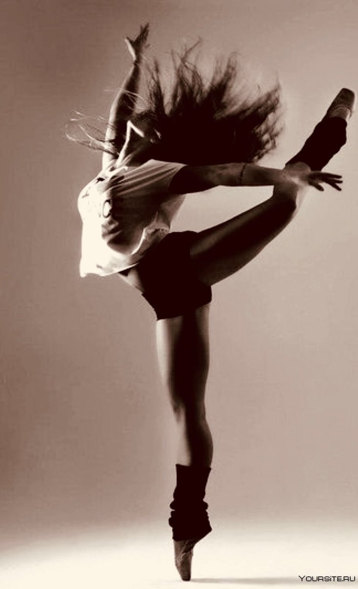 Эстрадный танец черно белые фото