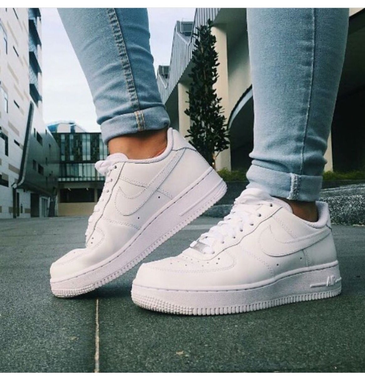 Nike Air Force 1 White outfit