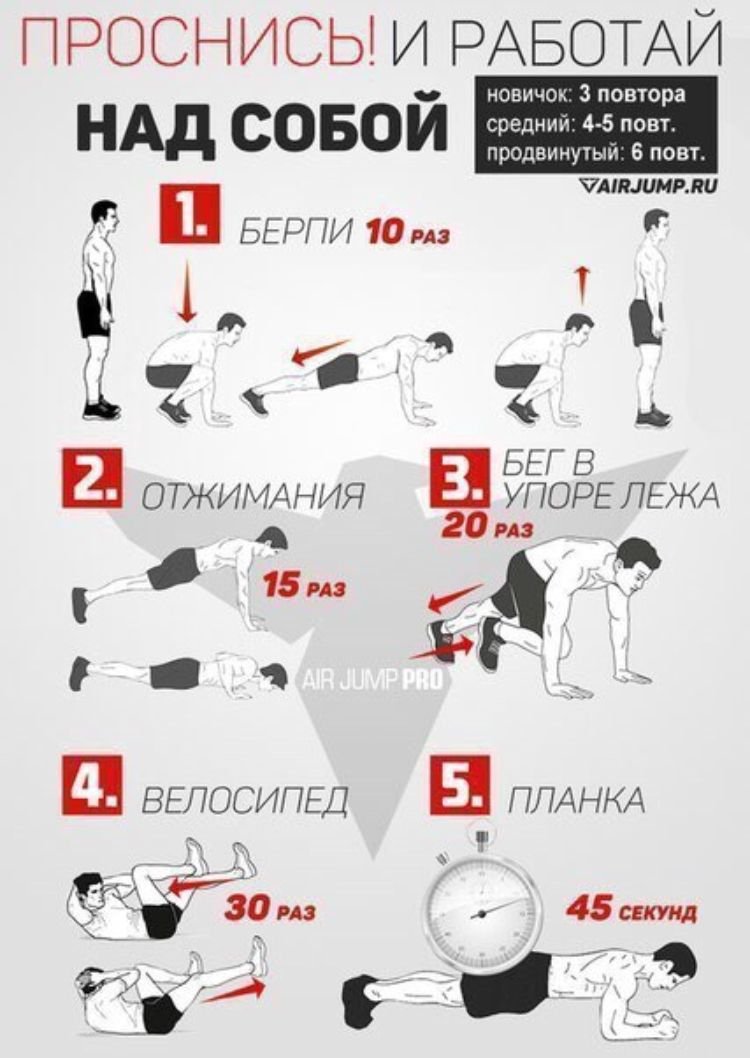 Круговая тренировка для начинающих