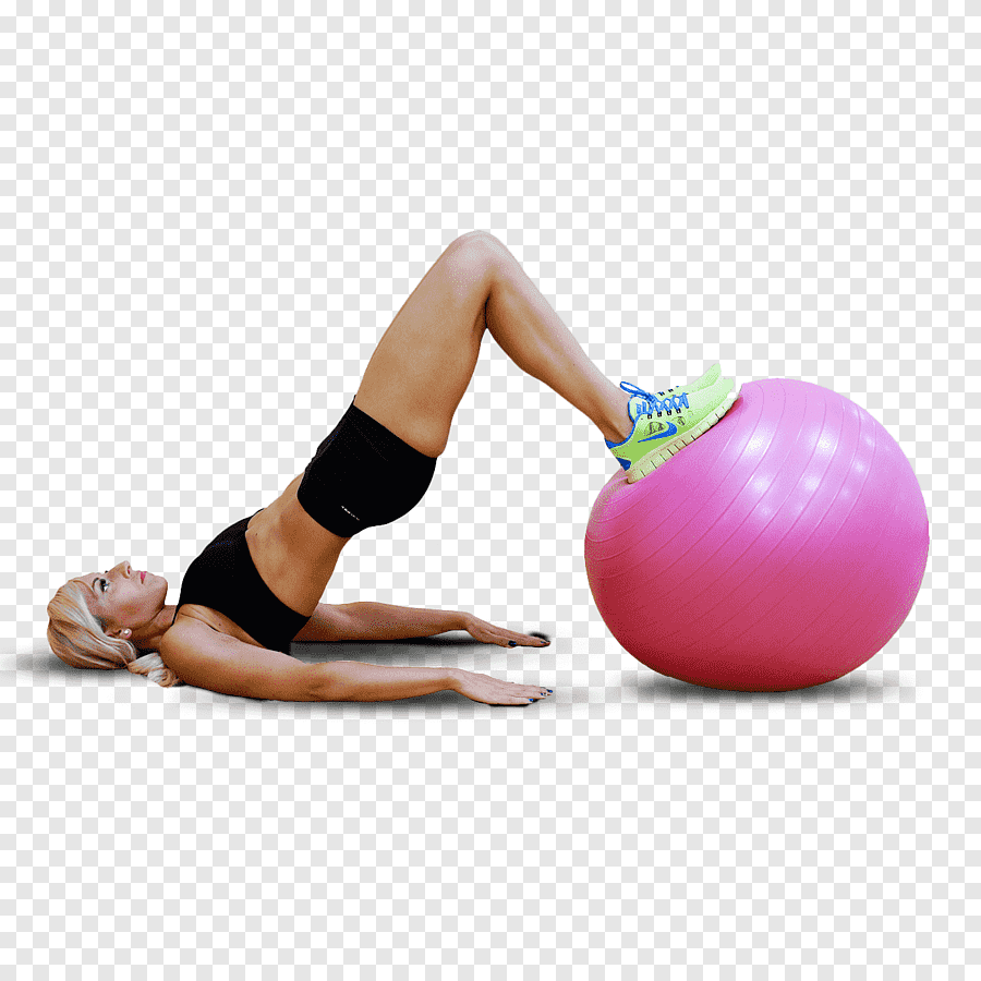 Упражнения с мячом для пилатеса