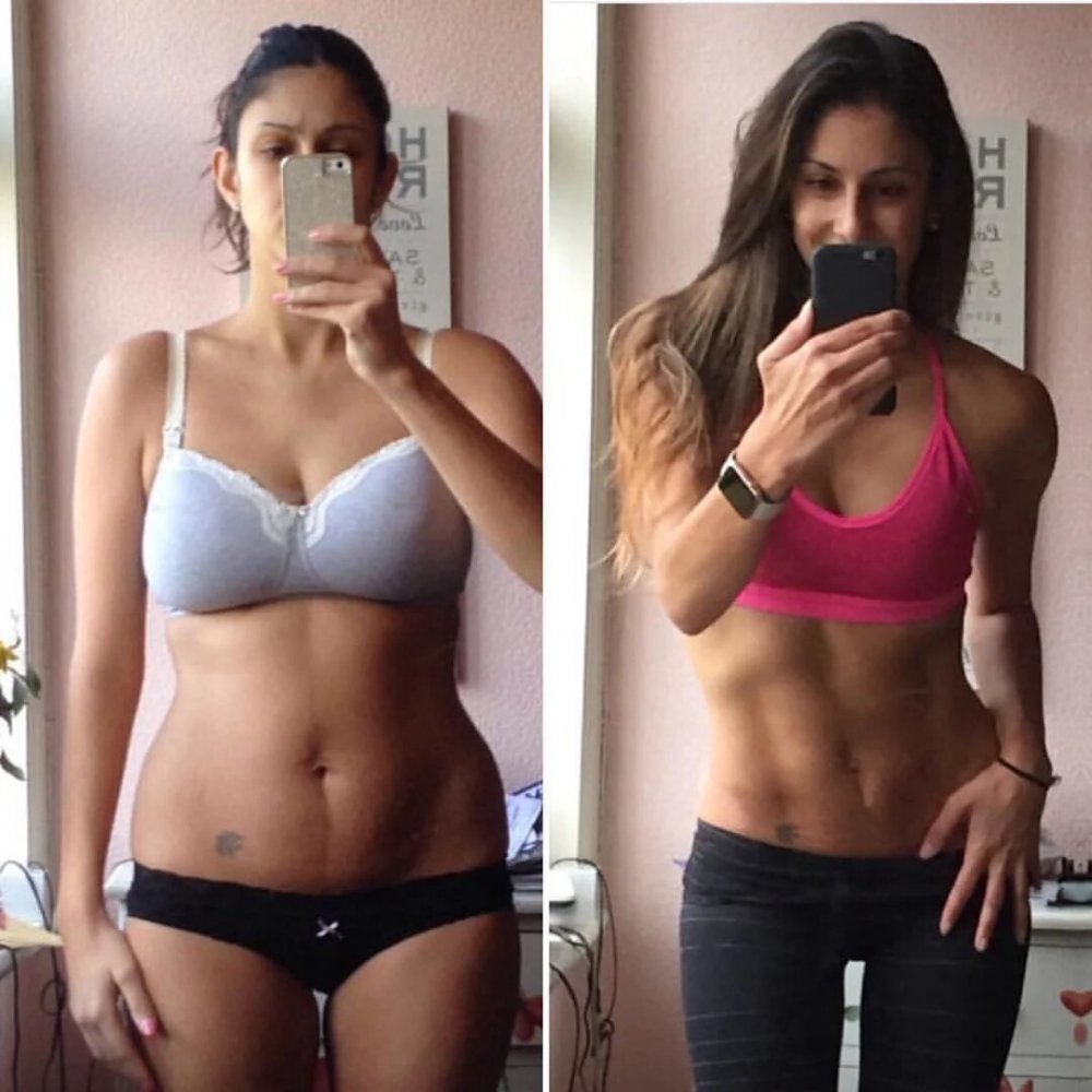До и после похудения мотивация