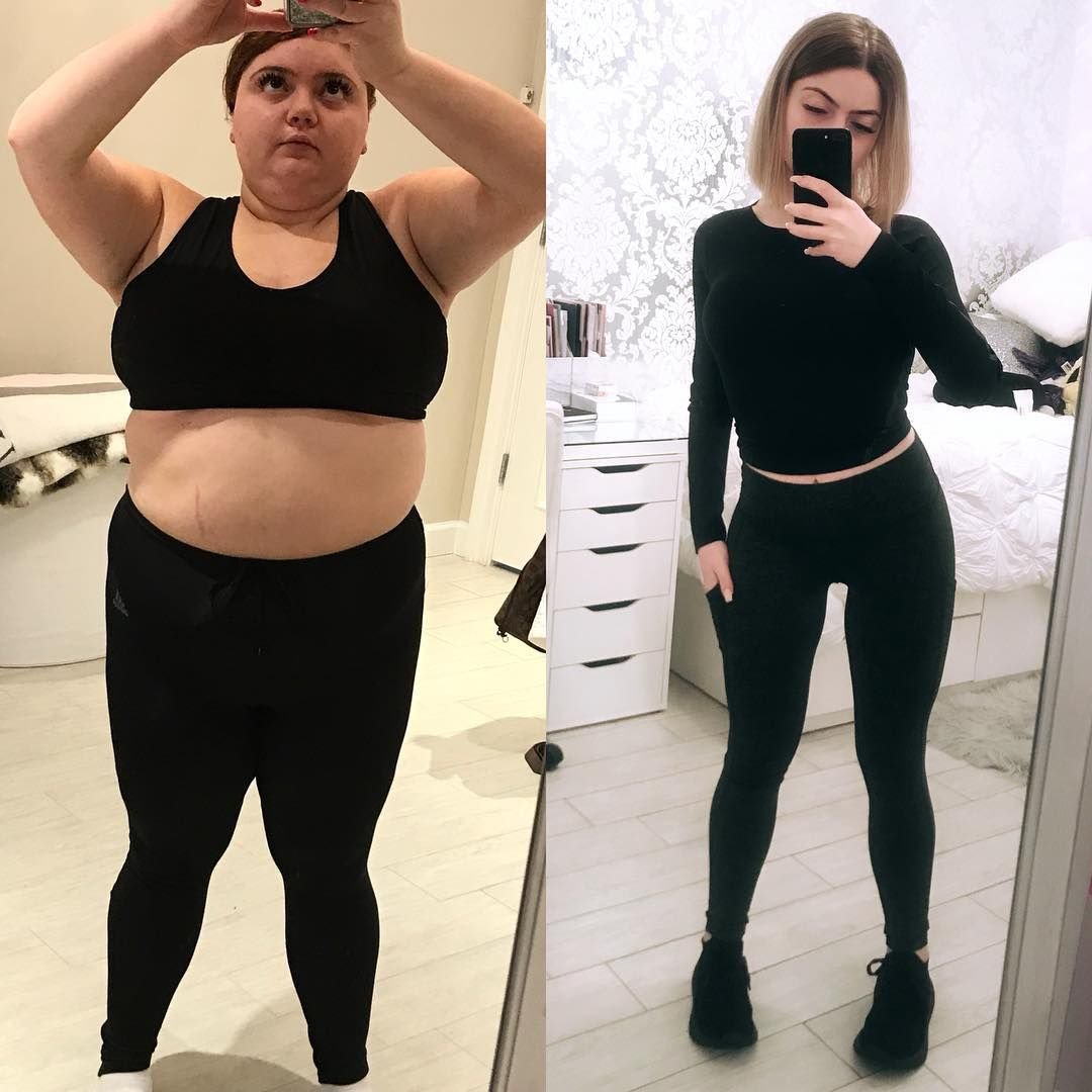 До и после похудения девушки мотивация