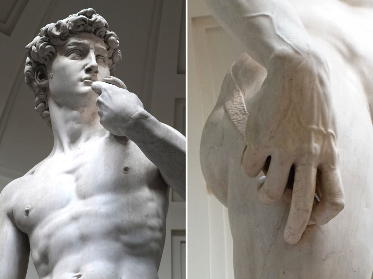 Скульптура Атлет Микеланджело