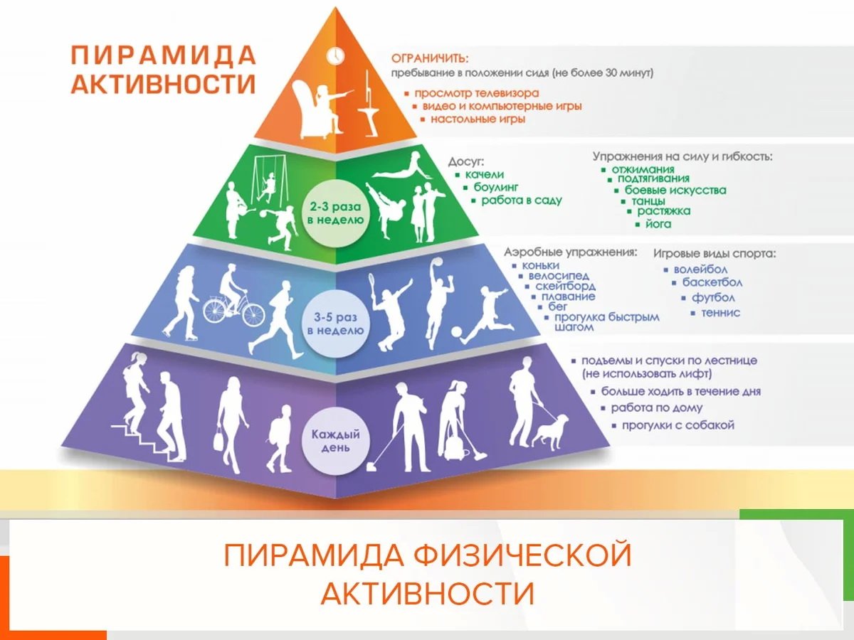Пирамида физической активности