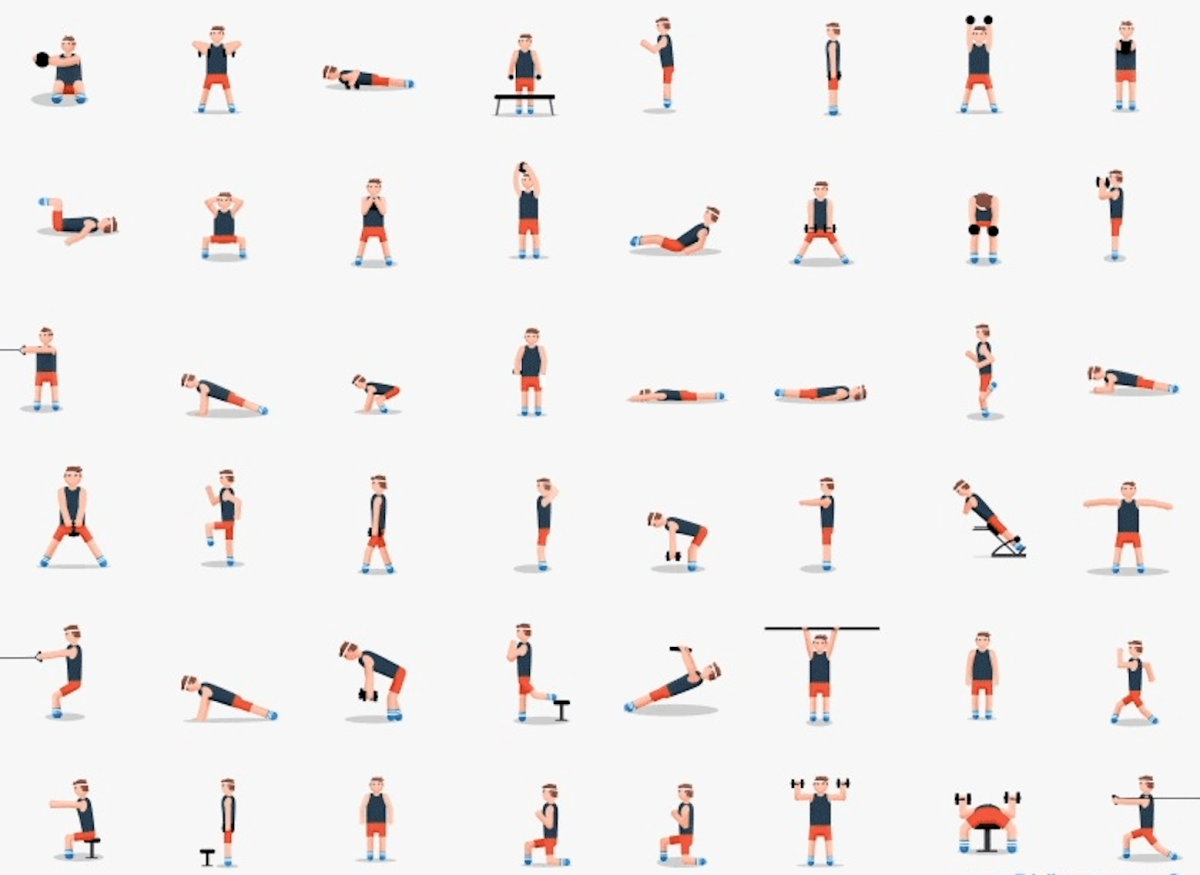 Комплекс упражнений для всех групп мышц