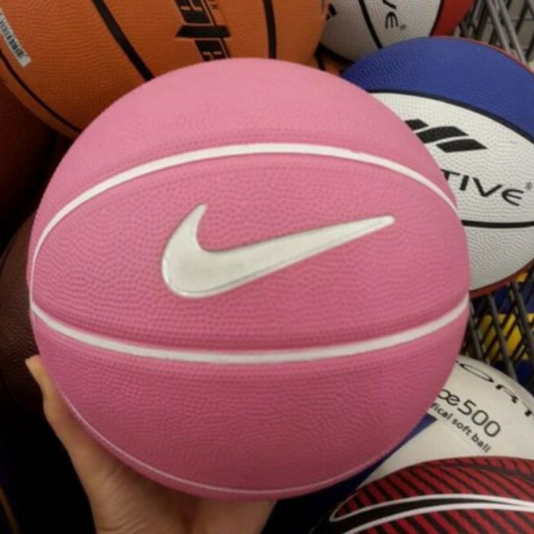 Баскетбольный мяч найк розовый