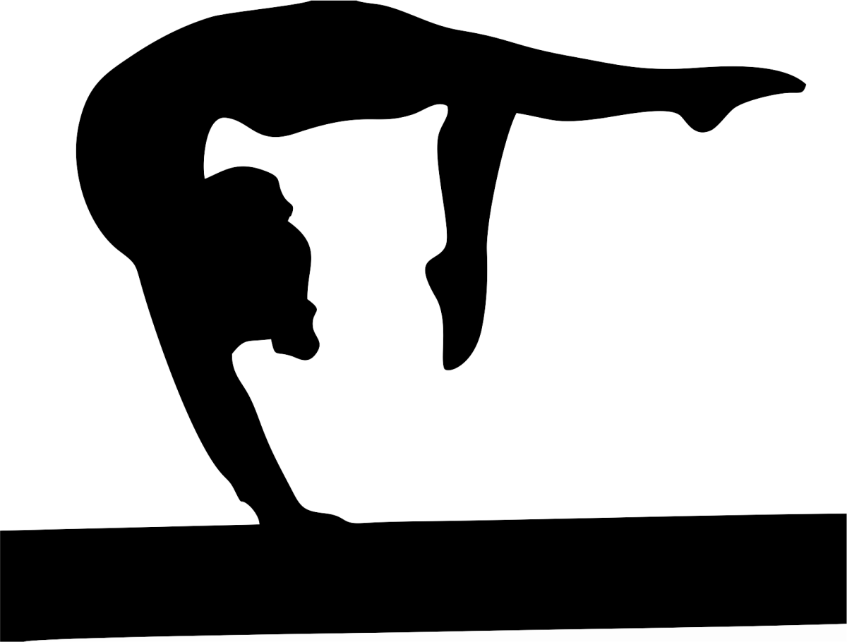 Спортивная акробатика силуэт