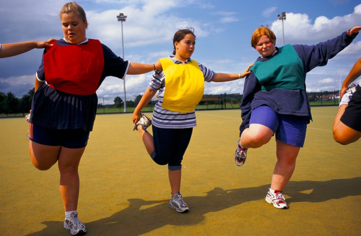 Ожирение детей спорт