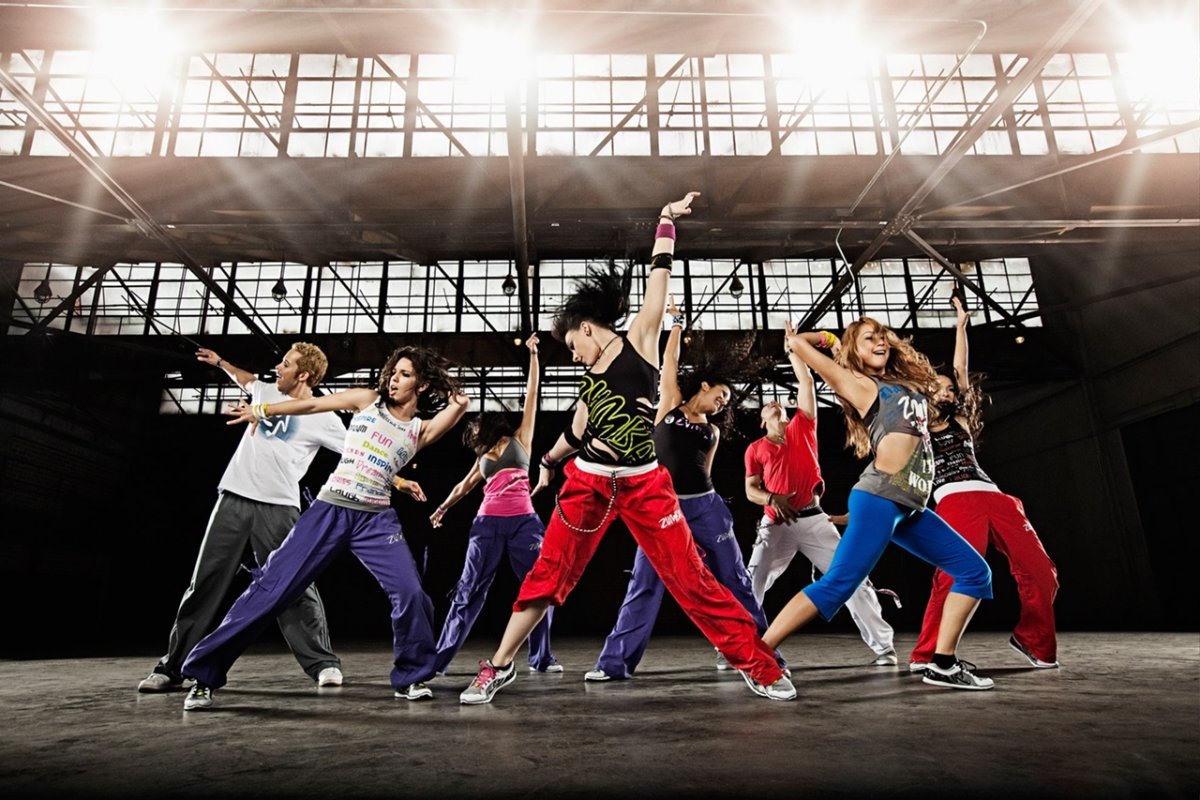 Значок зумба фитнес