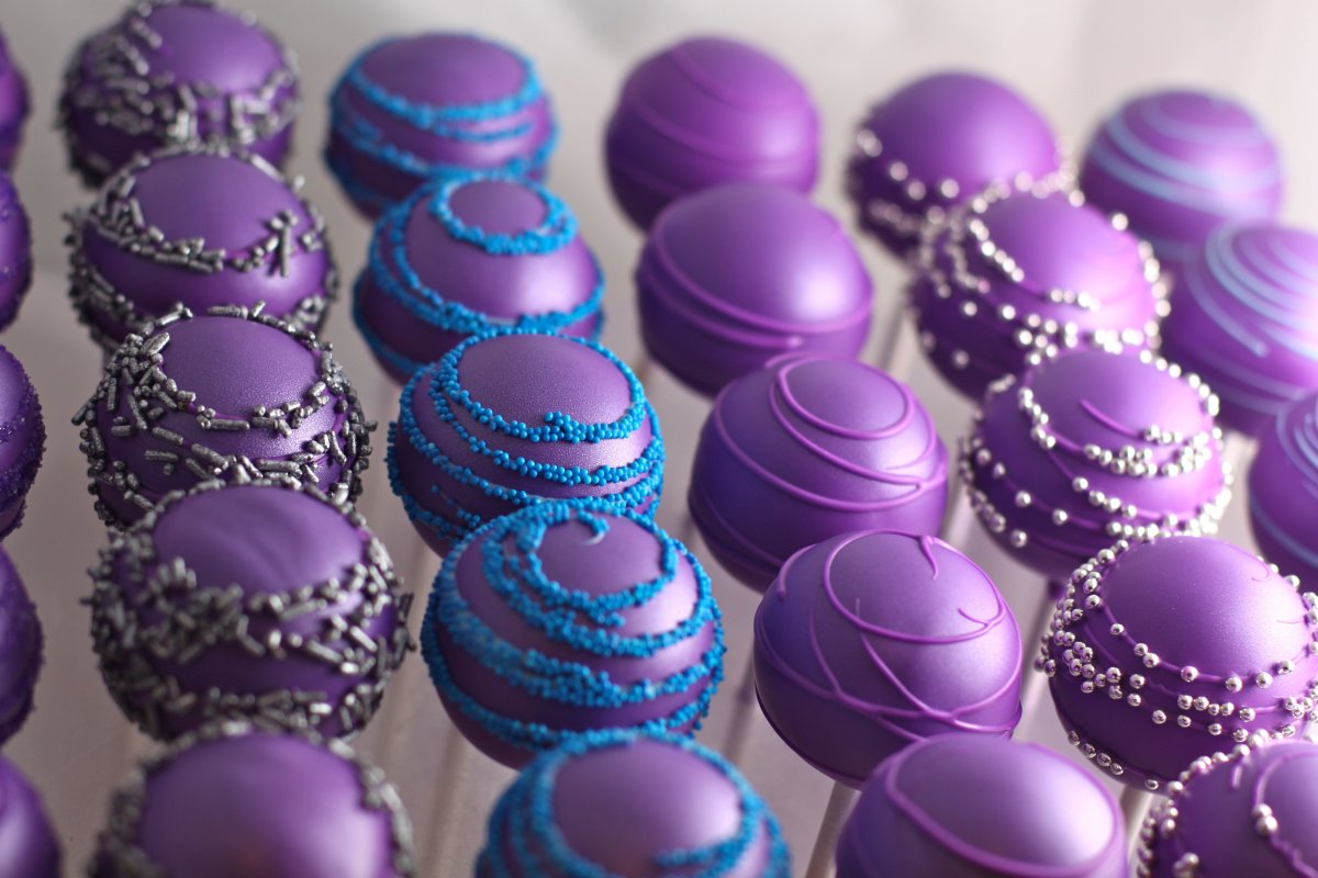 Фиолетовый кружок