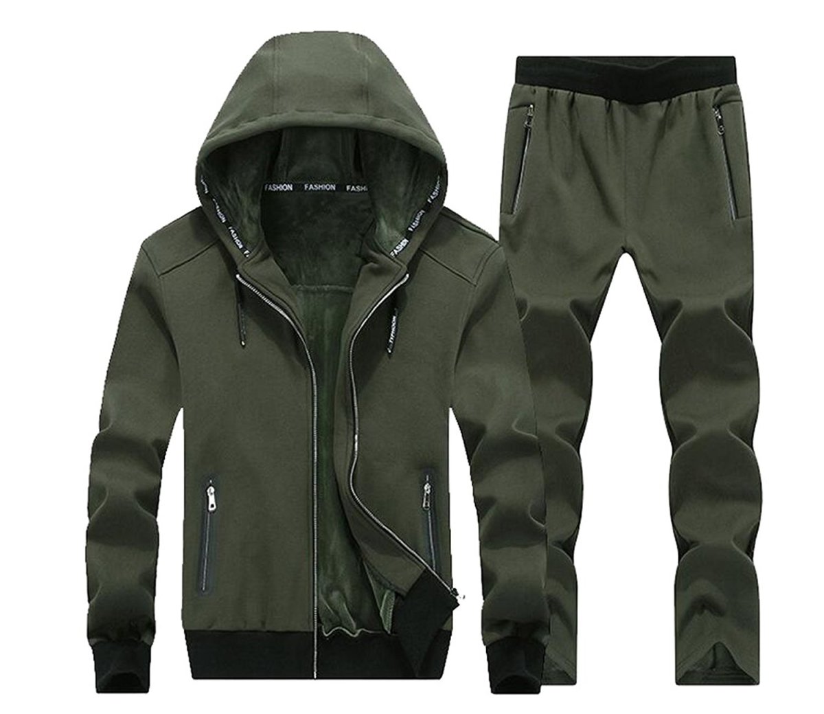 Mens Fleece Jogging Suit