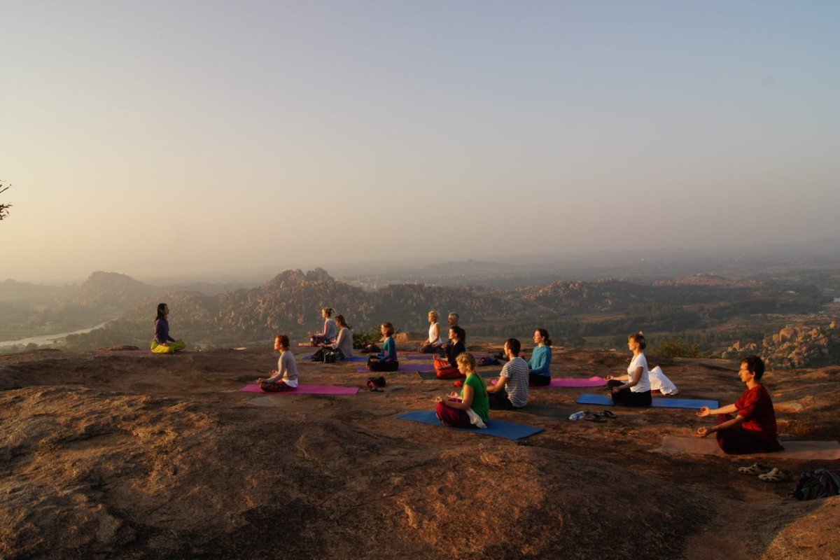 Йога ретрит в Индии